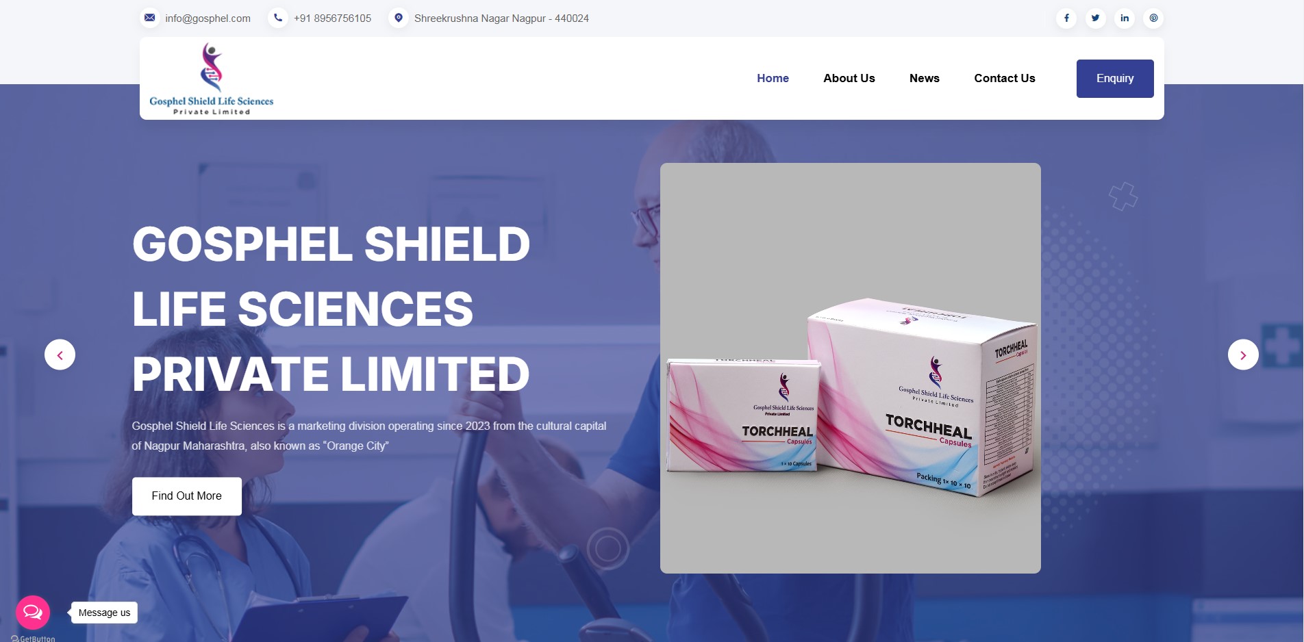 Gosphel Shield Life Sciences